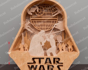 Movie Characters Multilayers Laser Cut File, Characters Multilayers, Movie Characters Glowforge, Multilayers svg, Movie Characters svg, P99