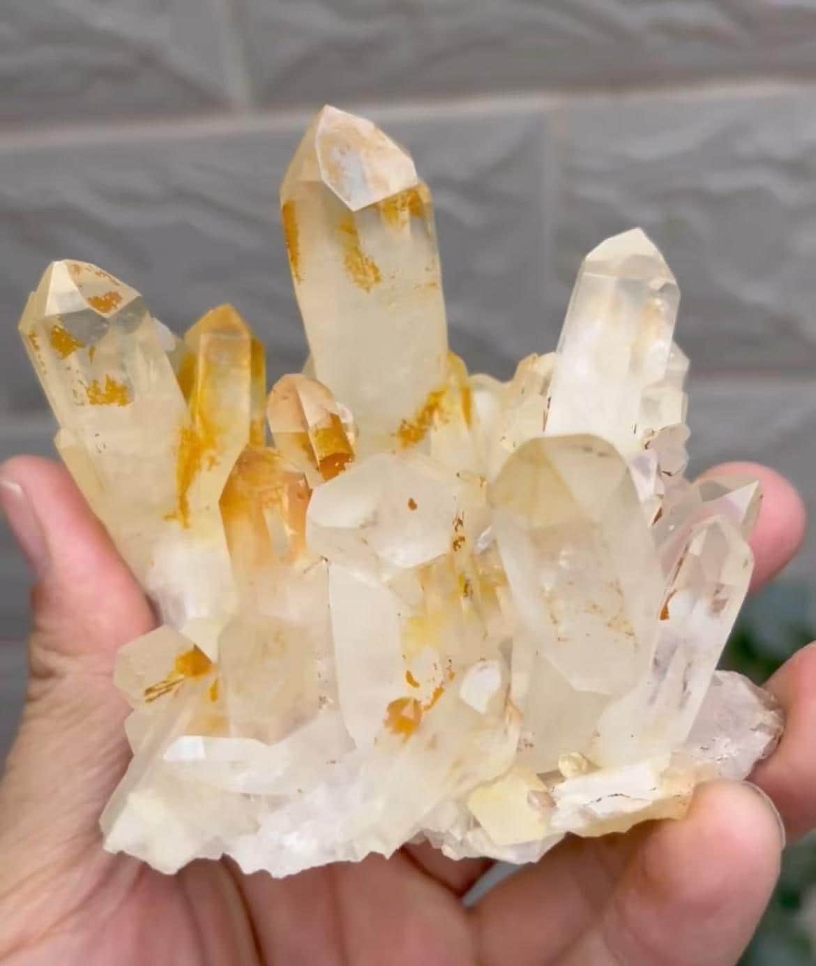 天然石　シトリンクォーツクラスター　原石　⭐️1670 天然石 シトリンクォーツクラスター 原石 ⭐️1670 楽天市場】シトリン