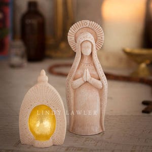 Sacred Travel Shrine: Home Altar with Gold Interior only