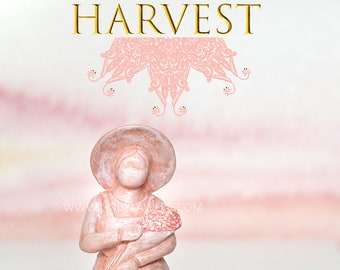 Harvest - Lammas Lughnasadh Mother Earth Fertility Goddess Statue Figurine Goddess Sculpture Pagan Altar