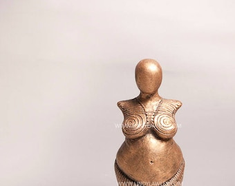 Cucuteni - Fertility Goddess Statue Sculpture Midwife Doula Gift Earth Mother Blessing Birth Altar Figurine