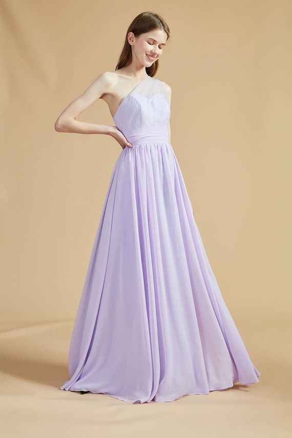 Sposa Abito Damigella Lilla Damigelle Matrimonio Abiti Damigelle