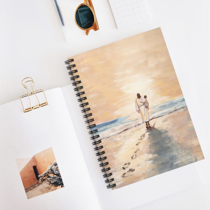 Christian Journal Prayer Journal Jesus Notebook Religious Gift Spiritual Journal Bible Study Notebook Sunday School Supplies Church Gift Pastor Gift