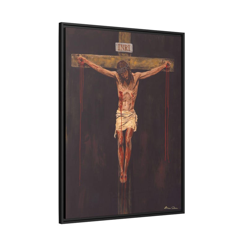 Jesus Wall Art Religious Wall Decor Christian Home Decor Pastor Gift Priest Gift Church Decoration Prayer Room Decor Crown of Thorns Art, LDS, Modern Christian Art, Jesus Portrait, LDS Art, Bible Wall Art, Jesus Oil Painting, Bible Verse Wall Art