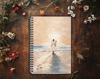 Christian Journal Jesus Notebook Christian Gift Religious Journal Bible Study Planner Sunday School Teacher Jesus Journal Gratitude Notebook