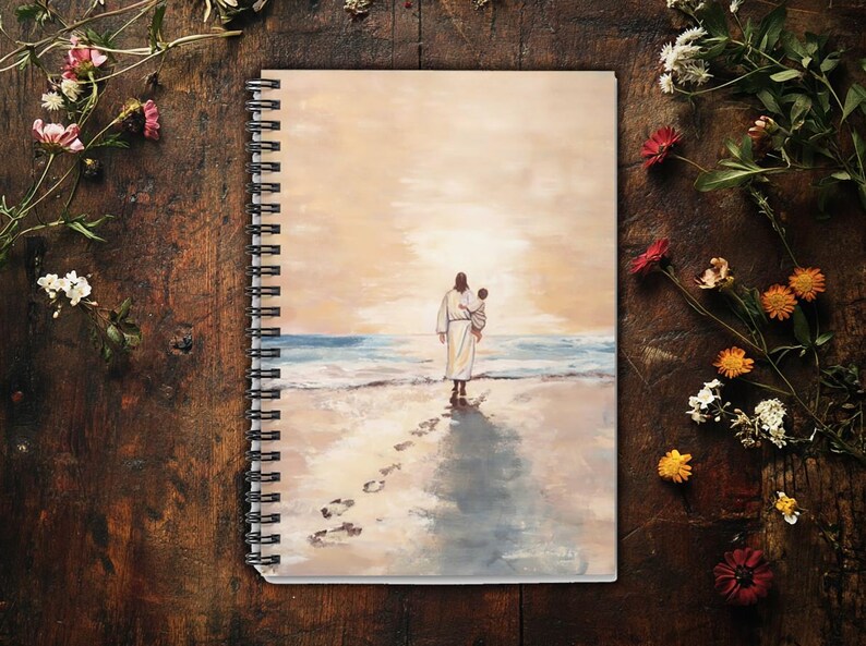 Christian Journal Prayer Journal Jesus Notebook Religious Gift Spiritual Journal Bible Study Notebook Sunday School Supplies Church Gift Pastor Gift