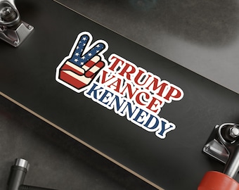 Trump Vance Kennedy, Republican Sticker, President Donald Trump Sticker, USA Election Sticker, Politics Sticker, Trump Supporter Gift