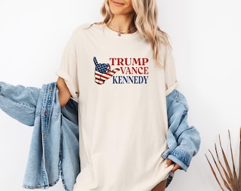 Trump Vance Kennedy Shirt, Trump Graphic Tee, USA Trump T-Shirt, Republican Graphic Tee, Republican Gift, Trump Voter Shirt, MAGA T-Shirt