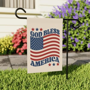 Patriotic Garden Flag 12x18, MAHA Garden Flag, Patriotic Garden Flag, Maga Garden Flag, Maga Lawn Sign Trump Supporter Sign, Trump Yard Sign