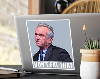MAHA RFK Jr Meme Sticker Make America Healthy Again Trump Kennedy Stickers Pro America Conservative Gift Trump Supporter Trump Gift MAGA