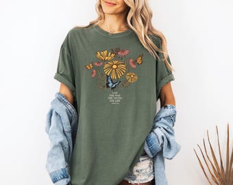 Camiseta cristiana Cottagecore con versículo bíblico Juan 14:6, regalo para mujer cristiana, mamá, grupo religioso para adolescentes, escuela dominical, maestra