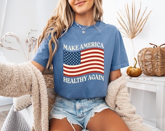 Make America Healthy Again Shirt MAHA T-Shirt Trump Supporter MAHA Shirt Rfk Jr Shirt Trump Kennedy Shirt Pro America T-Shirt MAHA Moms Club