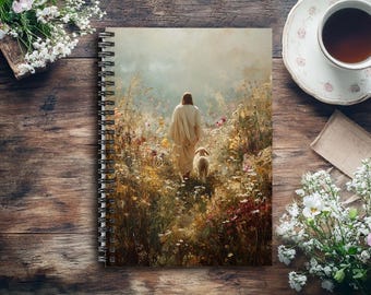 Christian Lamb Prayer Journal Spiritual Gift For Pastor Church Notes Bible Study Faith Writing Devotional Book Jesus Lamb Art Faith Planner