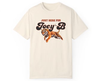 Just Here For Joey B-shirt, Joe Brrr, voetbalkleding Cincinnati, retro shirt Cincinnati, voetbalshirt Cincinnati, T-shirt Cincy, T-shirt tijger