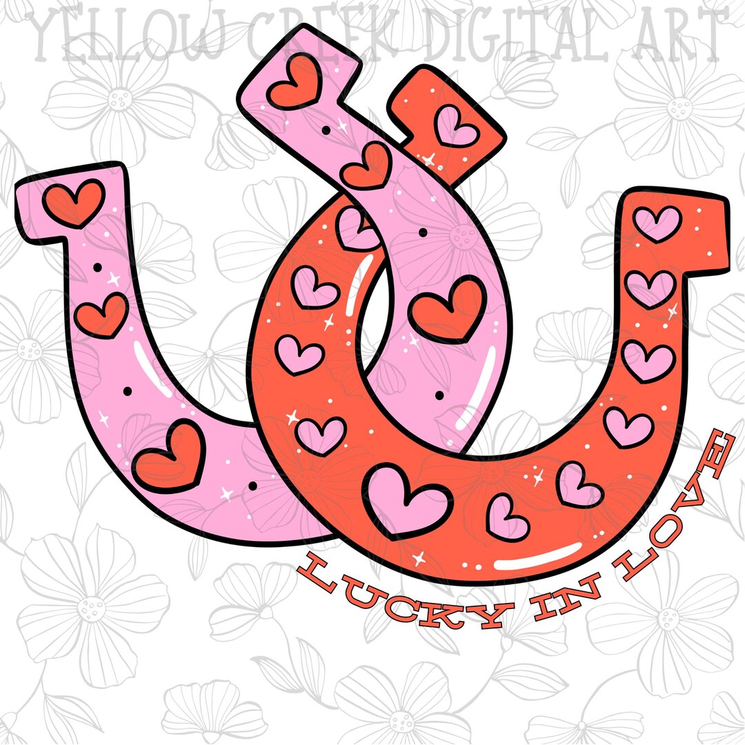 Lucky in Love Heart & Horseshoe Necklace main image 0