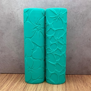 Vallmoblomma keramik texturrulle