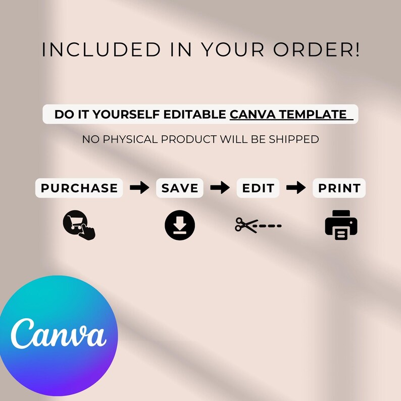 Need your invitations fast? This Passport Wedding Invitation is a digital Canva template you can download and edit right away. No waiting, no shipping delays! Perfect for beach or destination weddings. Looks like a real passport and boarding pass — unique, fun, and easy to customize. Great for last-minute wedding planning. Give your guests a taste of the adventure ahead!
