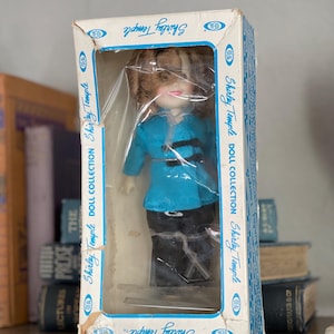 Vintage Ideal Adorable SHIRLEY TEMPLE &quot;Stowaway&quot; Doll 1982 12&quot; Vinyl NIB