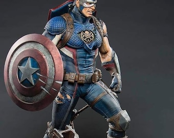 Figura 3D del Capitán Enemigo