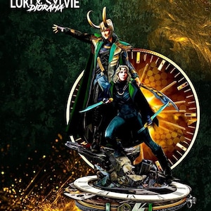 3D Lokki Sylv*e Diorama Figure
