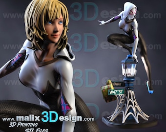 3D Spider Gw*n-figuur