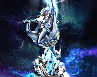 3D Stormwoman Figure