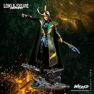 3D Lokki Figure