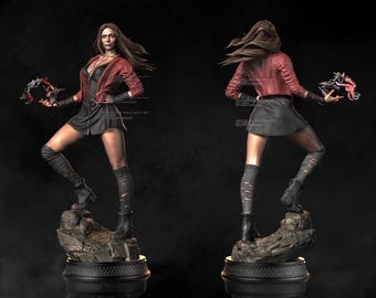 3D Wada Witch Figure