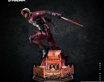 Figura del diablo en 3D