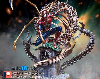 3D Spideer Maan Figure