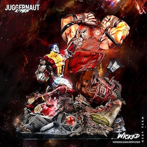 3D Col*sus Jugernut Diorama Figure