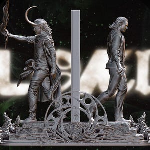 3D Lokki Diorama Figure