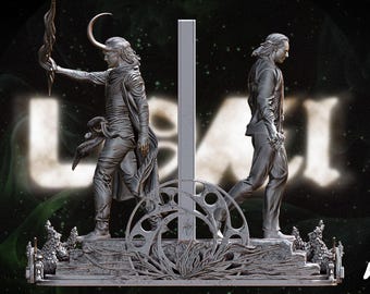 3D Lokki Diorama Figure