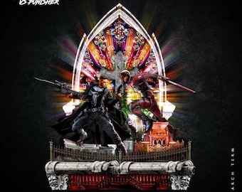 Figura 3D Devil Punishguy Diorama