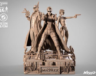 3D Mtrx Diorama Figure