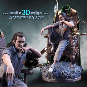 3D Lokki Figure