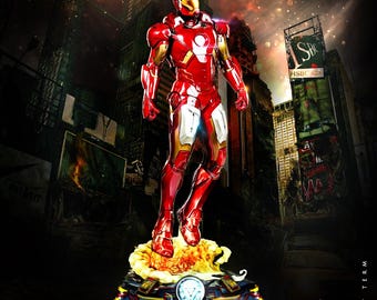 Figura 3D de Ironguy