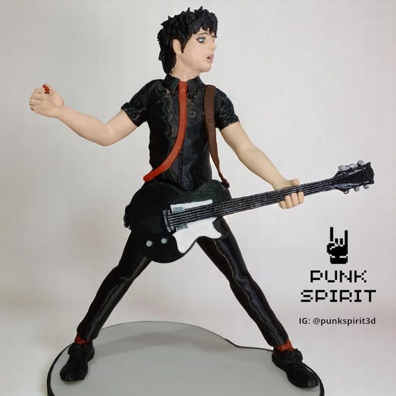 DBTHTOYS ARMSTRONG BOY アームストロングボーイ ワンフェス ビリー・ジョー・アームストロングのフィギュア - グリーン・デイ - 手