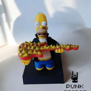 Homer in het The Rolling Stones Rock N&#39; Roll Fantasy Camp
