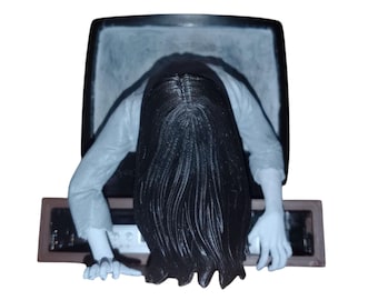 Sadako The Ring Figure Statue 8 "- 20 cm Handbemalt - Kunstfächer