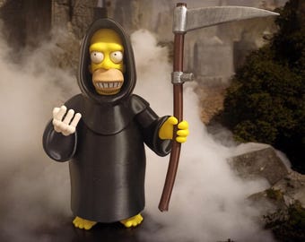 Sensenmann Homer Figur Modell - Die Simsons Baumhaus des Grauens XIV (Reaper Madness)