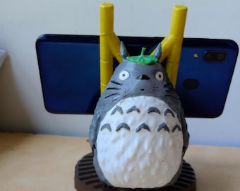 My Neighbor Totoro - Handy Halter - Handgemalt - Kunst Fächer