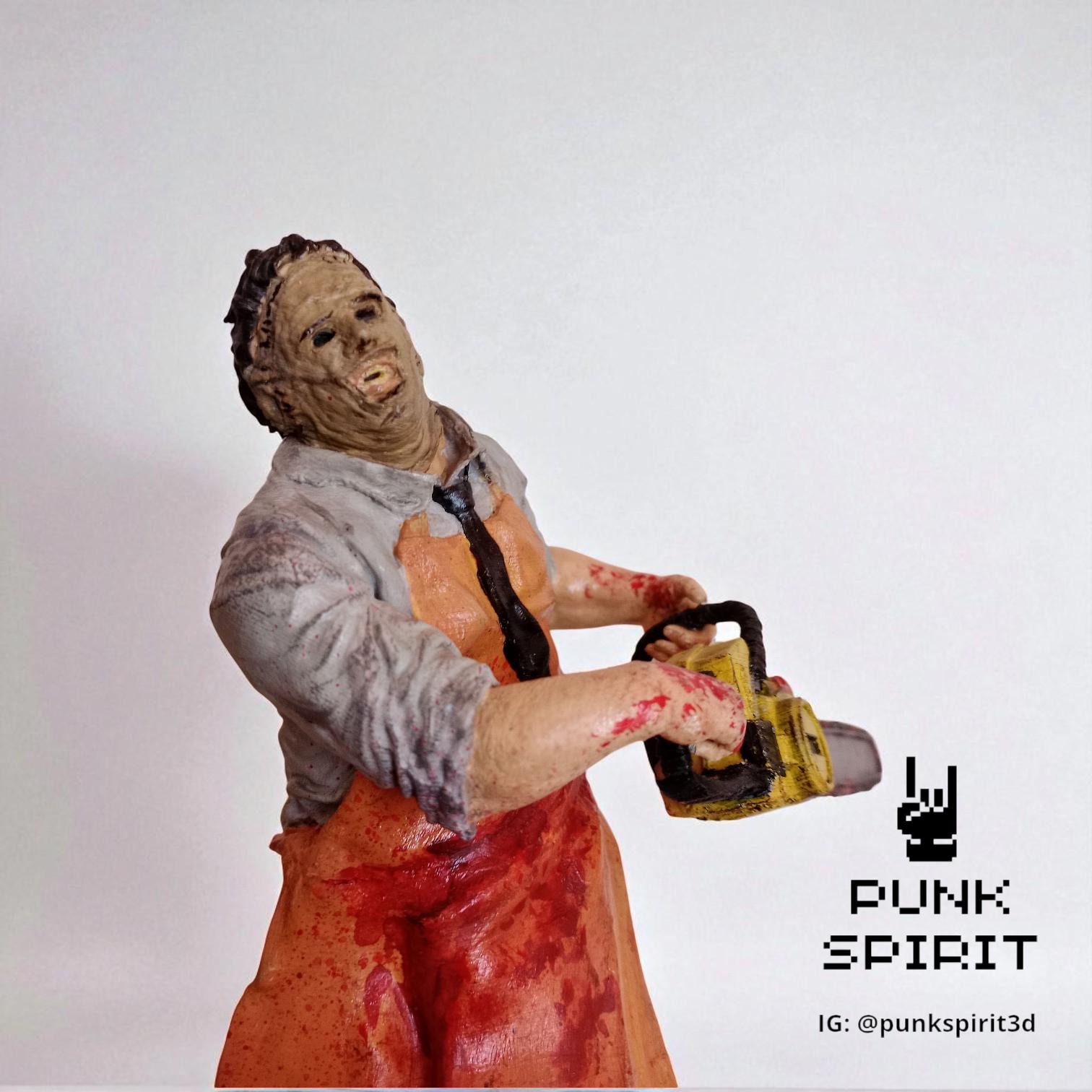 FIGURE LEATHERFACE - Texas Chainsaw Massacre (1974) 3D Printed