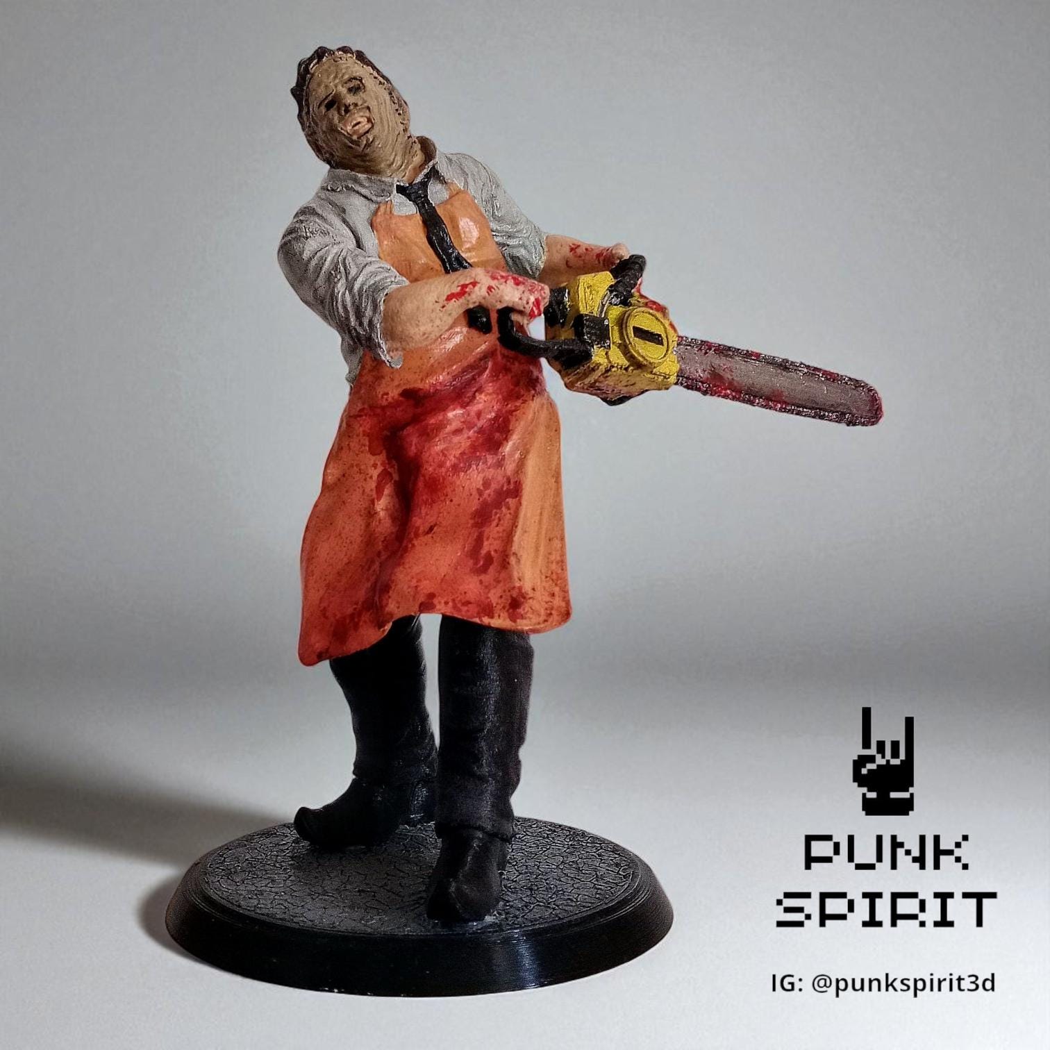 レザーフェイスページ・ジオラマ FIGURE LEATHERFACE - Texas Chainsaw Massacre (1974) 3D Printed