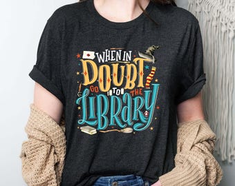 Reading Shirt, Go To The Library, Reading Gift, Reader Gift, Bookish Gift, Bookworm Gift, Book Club Gift, Funny Book Lover.