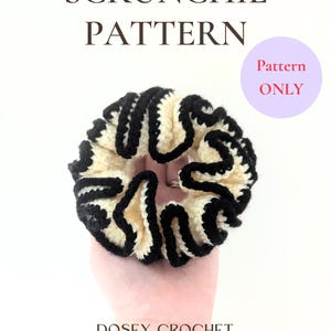Crochet Scrunchie Pattern