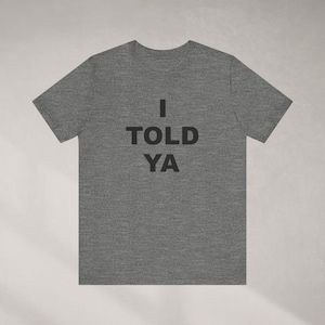 I told ya tshirt loewe - Etsy 日本