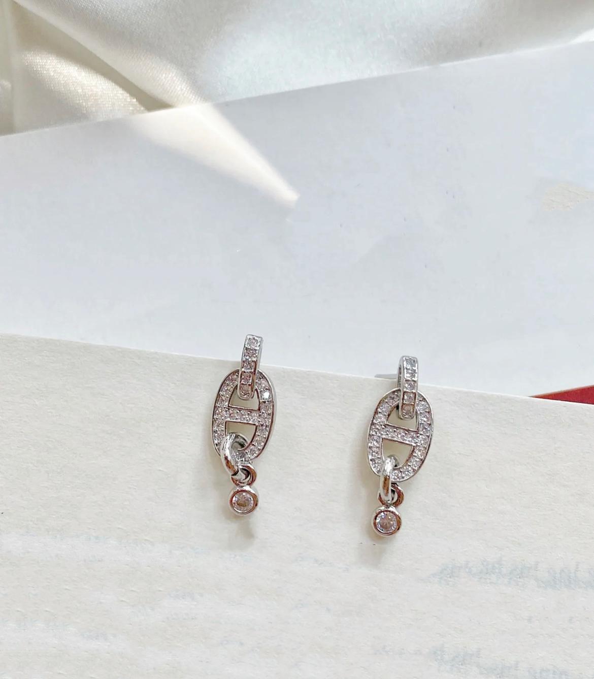 Hermes H Earrings Singapore