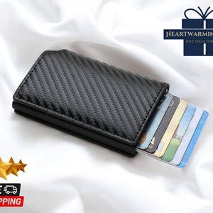 Minimalistische herenportemonnee | Compacte kaart- en geldhouder | Effen kleur geldkistje | Veelzijdige zakorganizer | Uniek modeaccessoire