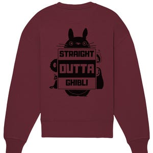 Straight Outta Ghibli - Organic Oversized Sweatshirt